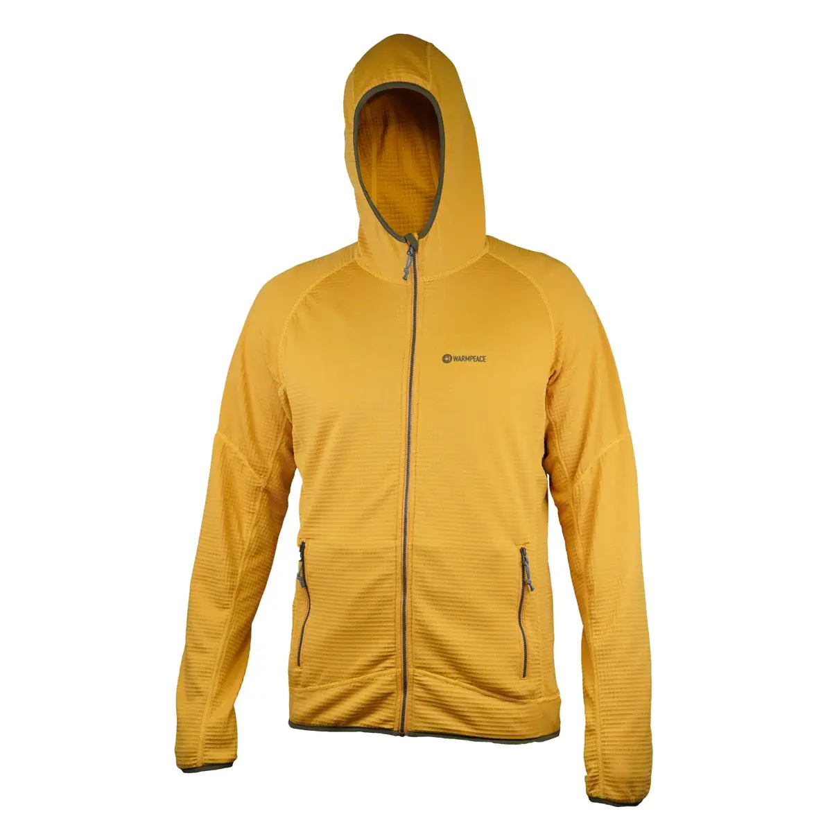 Heren fleecejas Warmpeace Garnet Gold