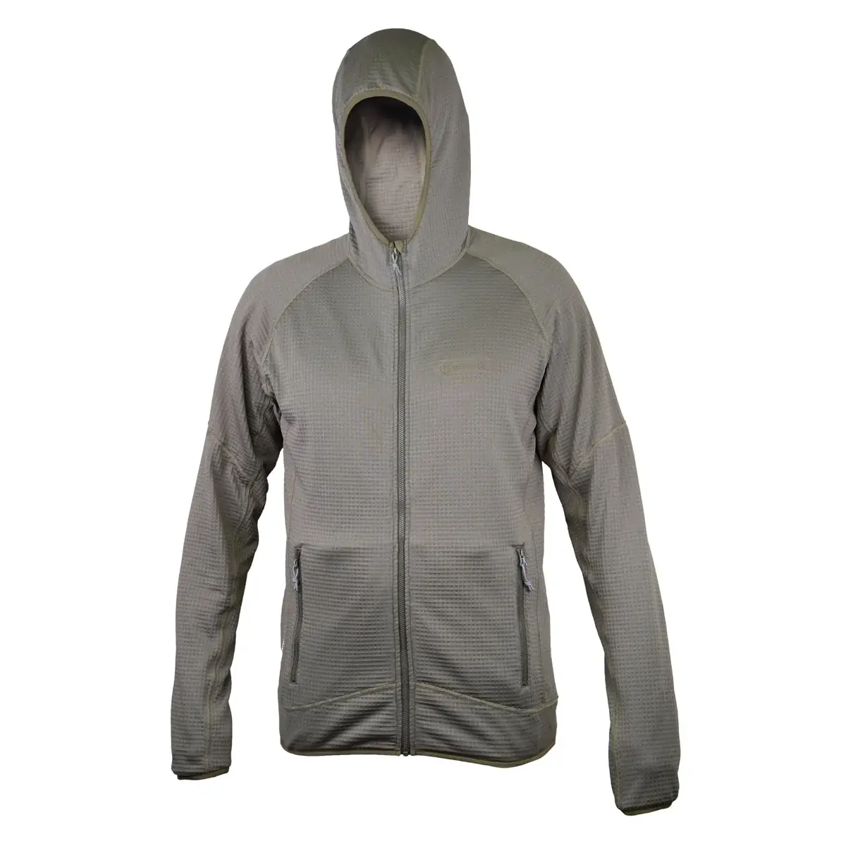 Heren fleecejas Warmpeace Garnet Olive night