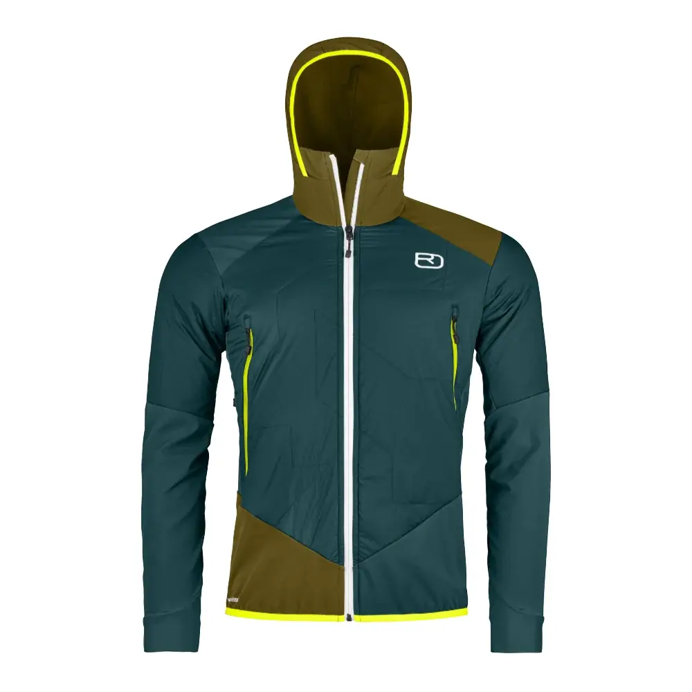 Ortovox Heren toerskijas Ortovox Col Becchei Hybrid Jacket Dark pacific