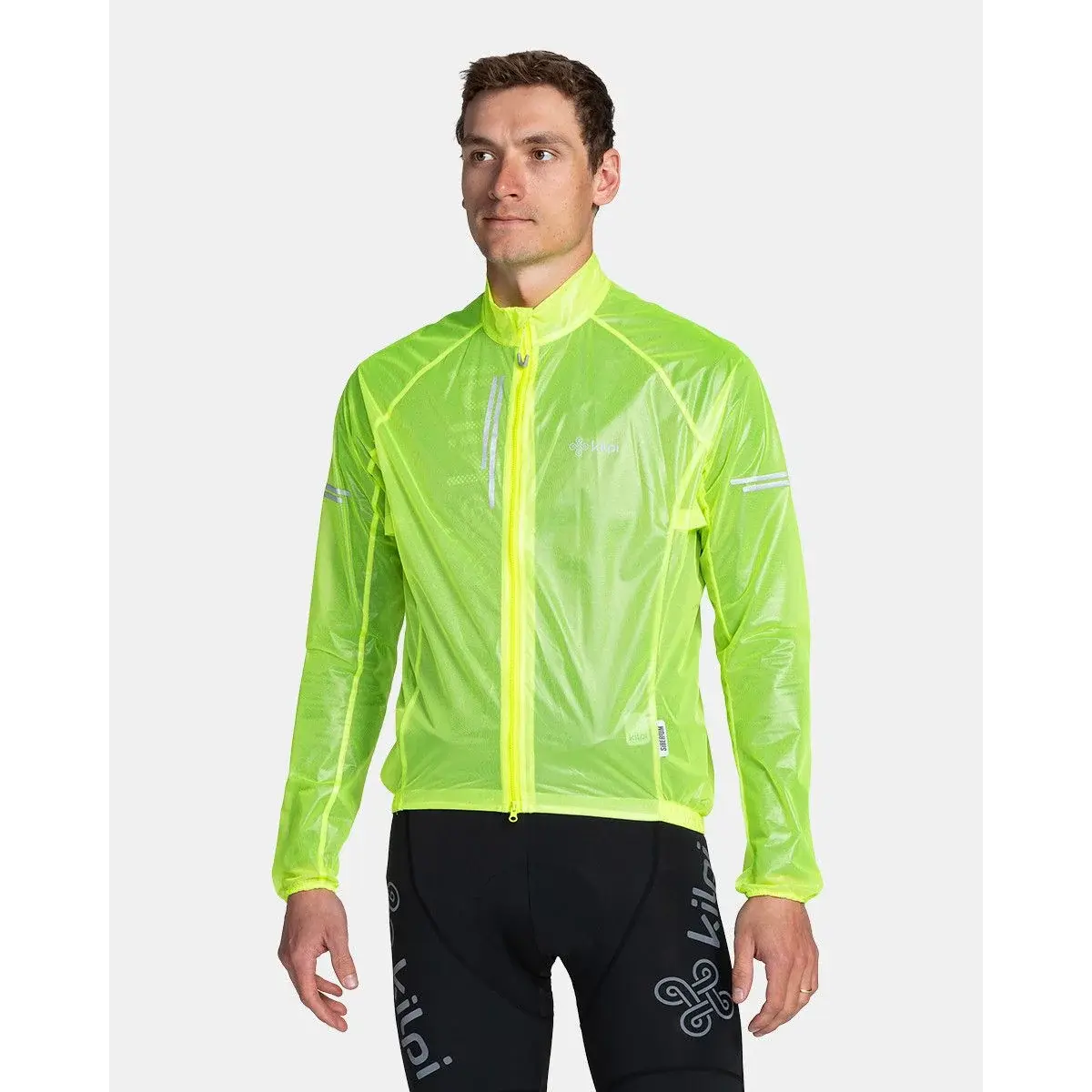 Heren fietsjas Kilpi Emergency-M yellow