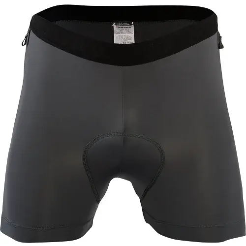 Heren korte fietsbroek Silvini Inner Pro Charcoal