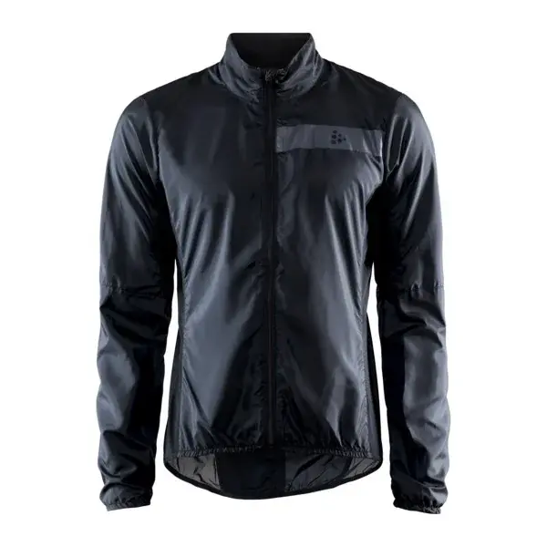 Craft Heren ultralichte fietsjas Craft Essence Light Wind zwart