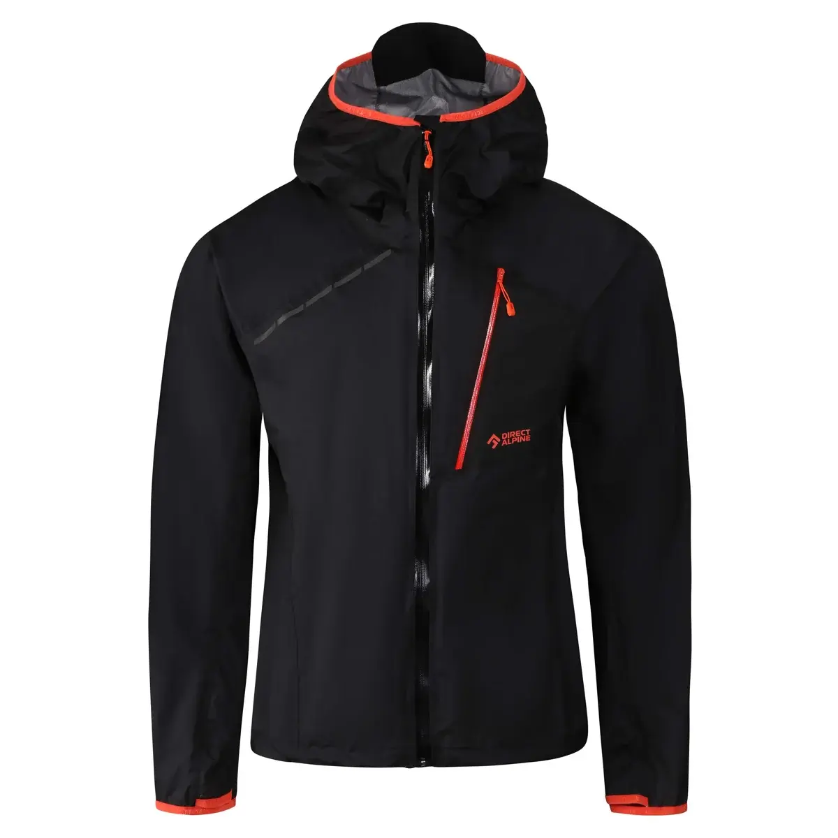 Direct Alpine Heren hardshelljas Direct Alpine CYCLONE 2026 black/brick