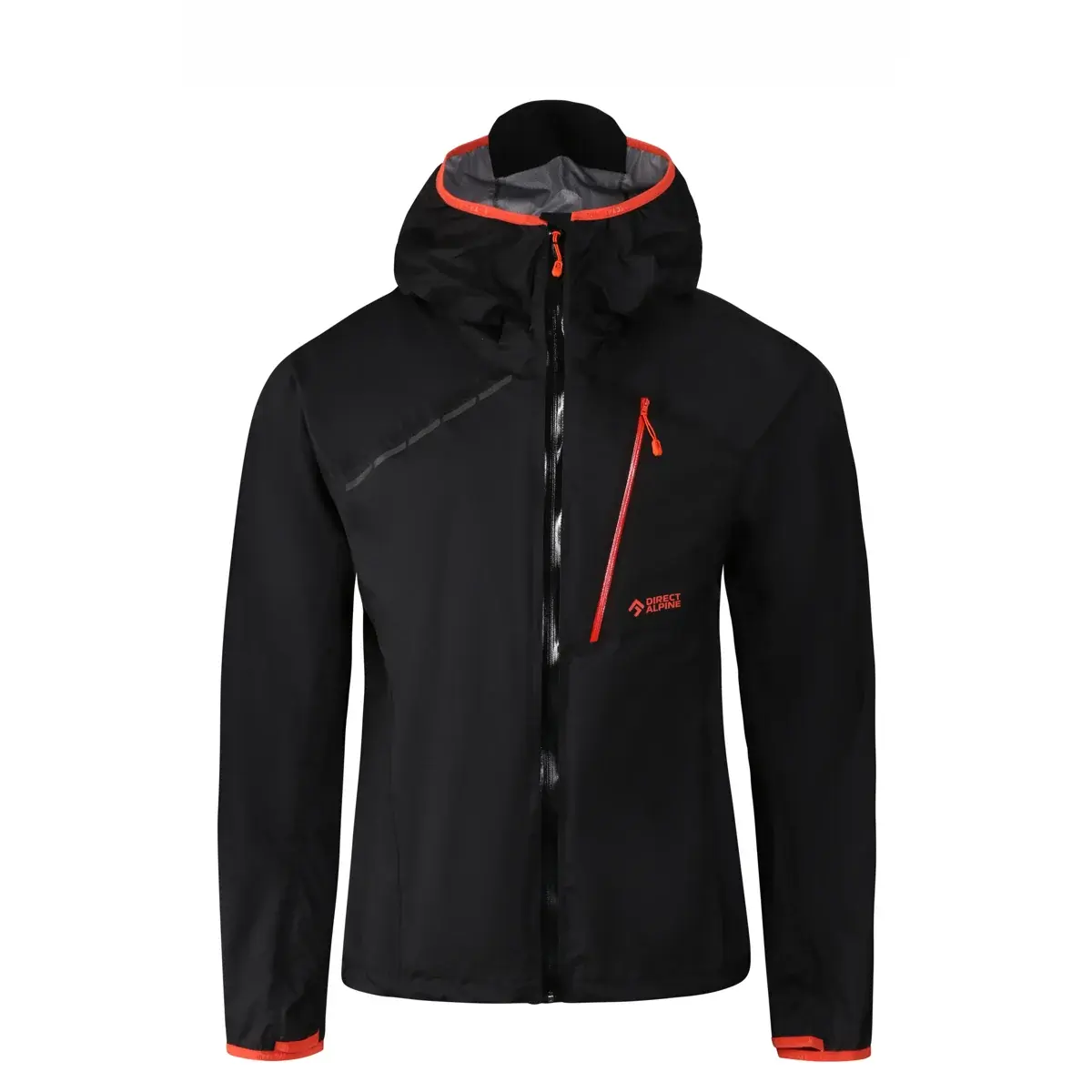 Direct Alpine Heren hardshelljas Direct Alpine Cyclone black/brick