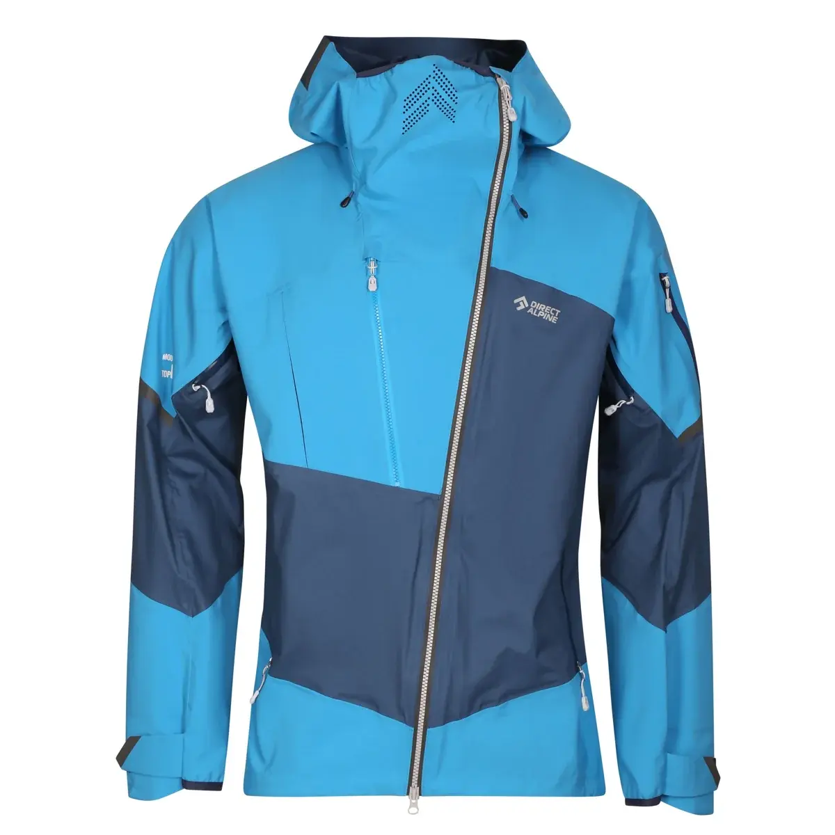 Heren hardshelljas Direct Alpine GUIDE ocean/navy