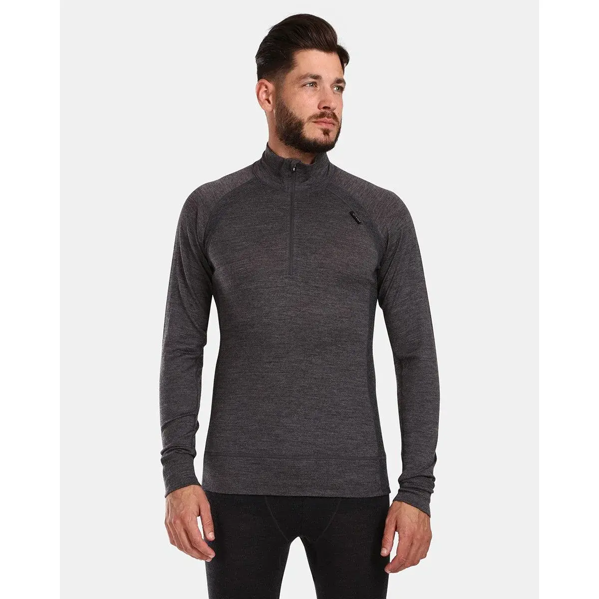 Heren thermokleding Kilpi Jager-M donkergrijs