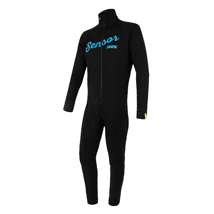 Sensor Herenoverall Sensor Merino DF zwart