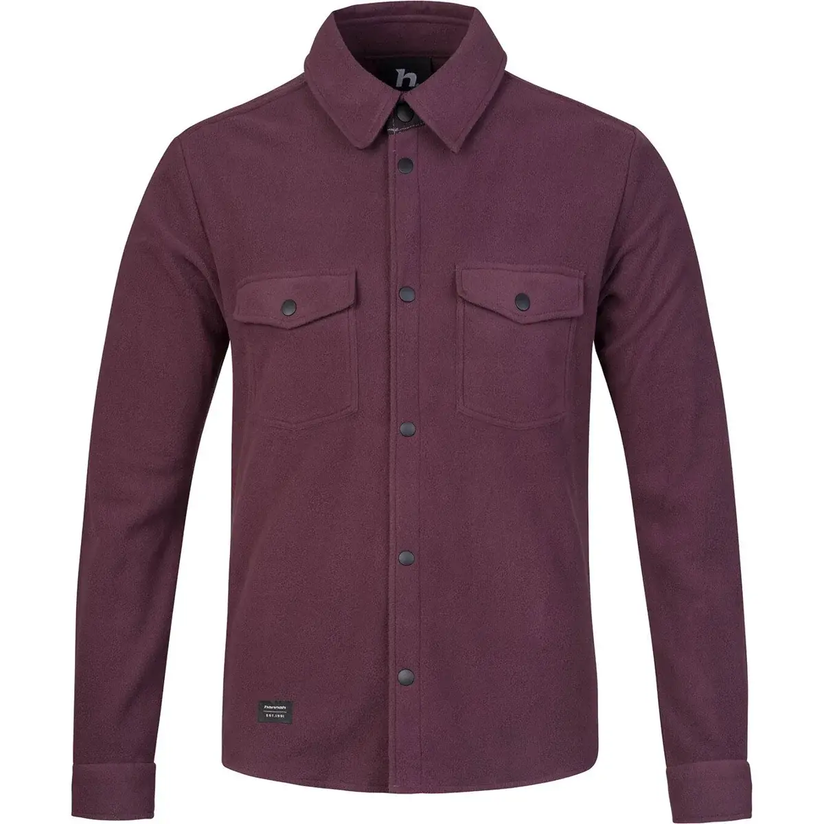 Heren fleece overhemd Hannah Bendon fig