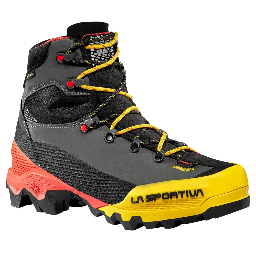 La Sportiva Heren hoge wandelschoen La Sportiva Aequilibrium LT GTX black/yellow
