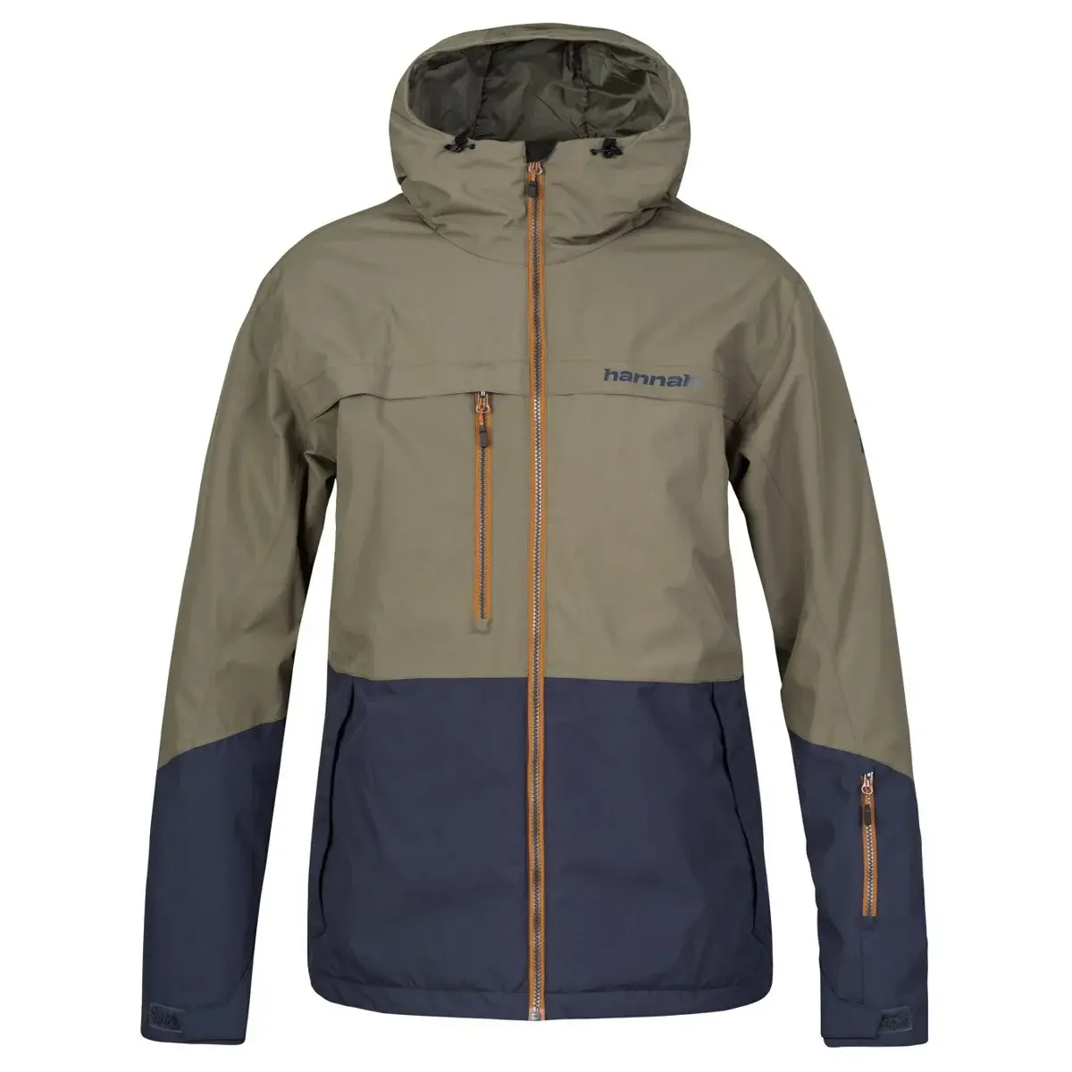 Heren skijas Hannah Freemont Burnt olive/mood indigo
