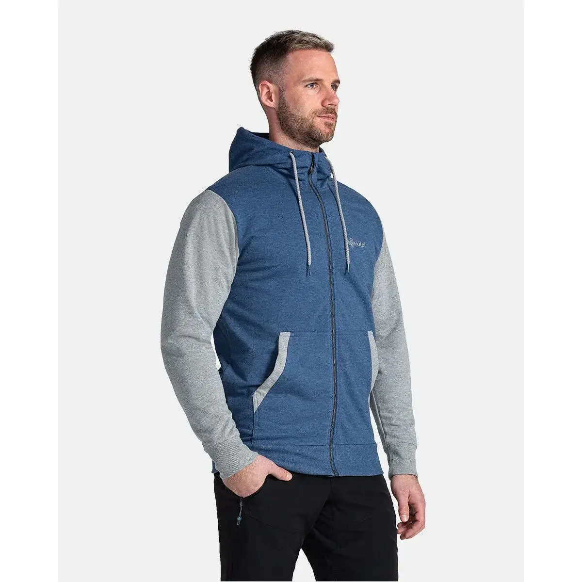 Kilpi Heren katoenen trui Kilpi Seara-M donkerblauw