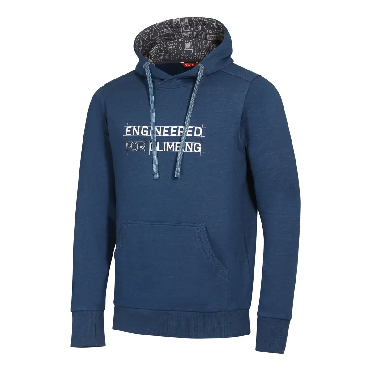 Ocún Herentrui Ocún Hoodie Men blue opal