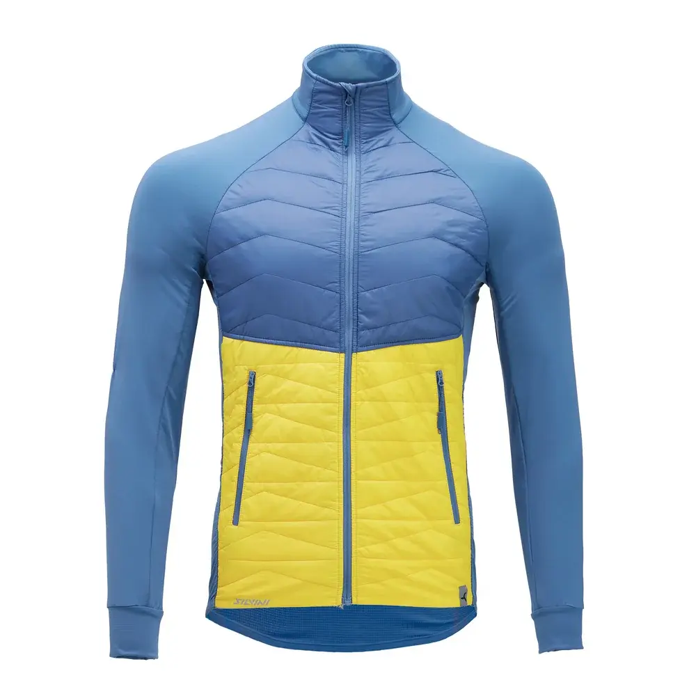 Silvini Heren functionele trui Silvini Grado MJ1714 blue-yellow
