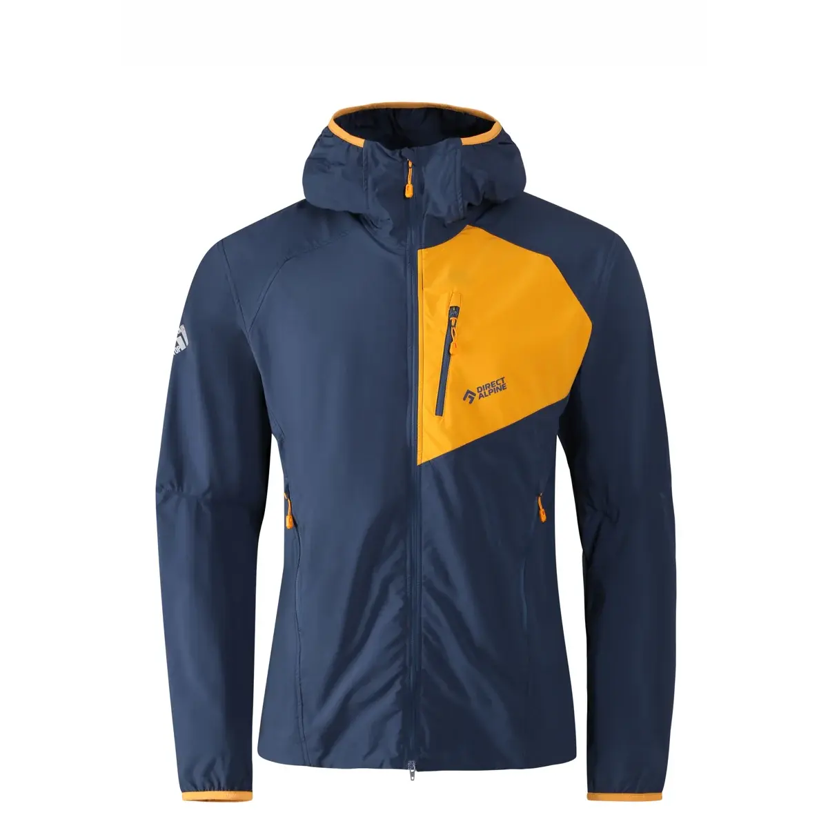 Heren outdoorjas Direct Alpine DRU LIGHT navy/mango