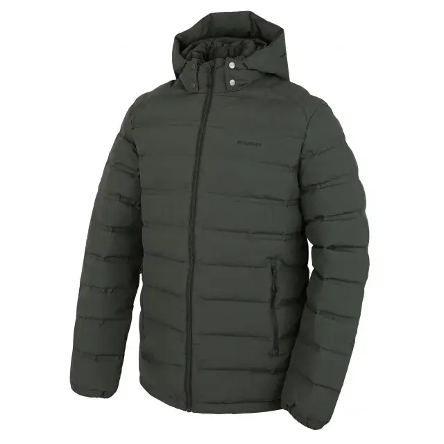 Heren donsjas Husky DONNIE M khaki, maat