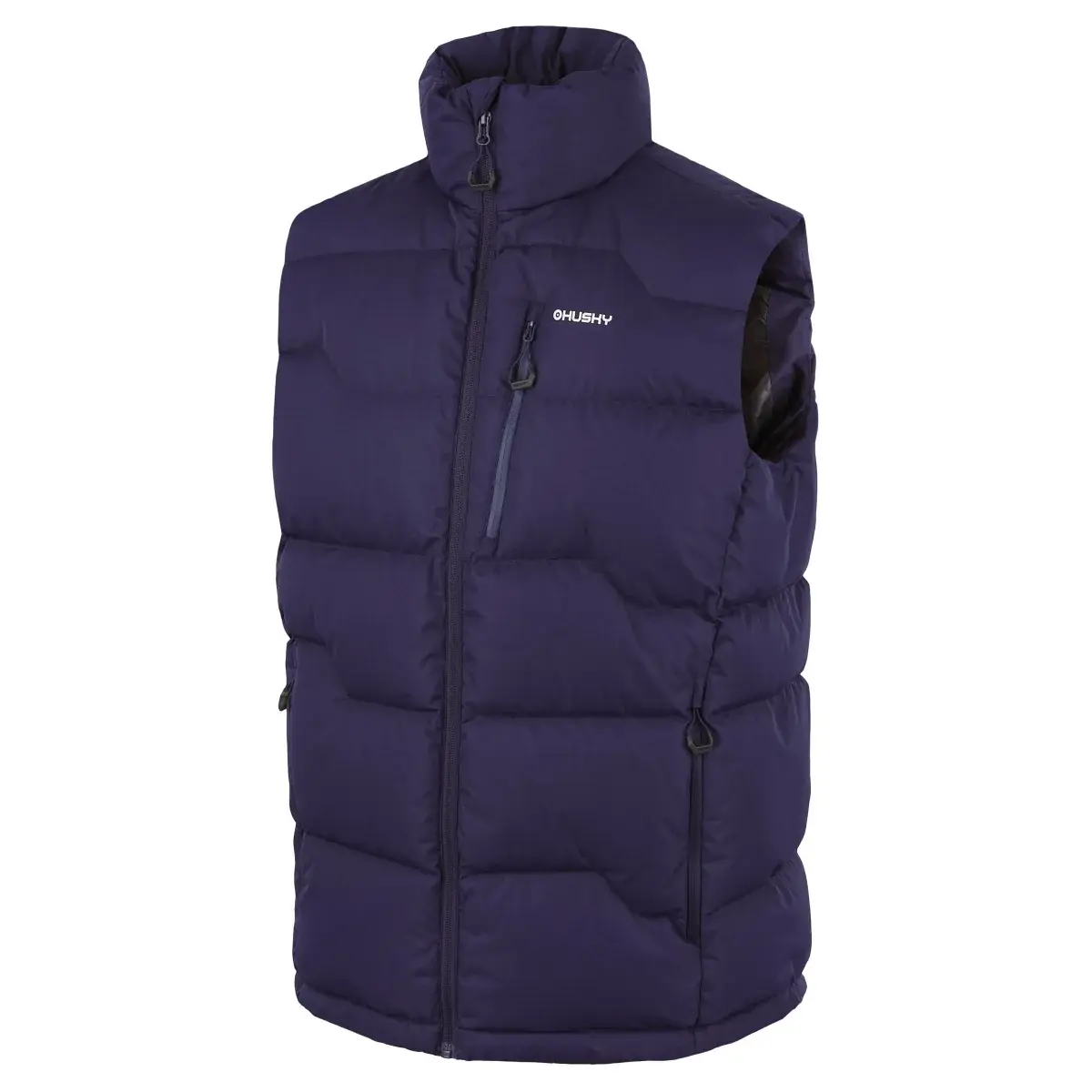 Heren donsbodywarmer Husky Deep M dark blue