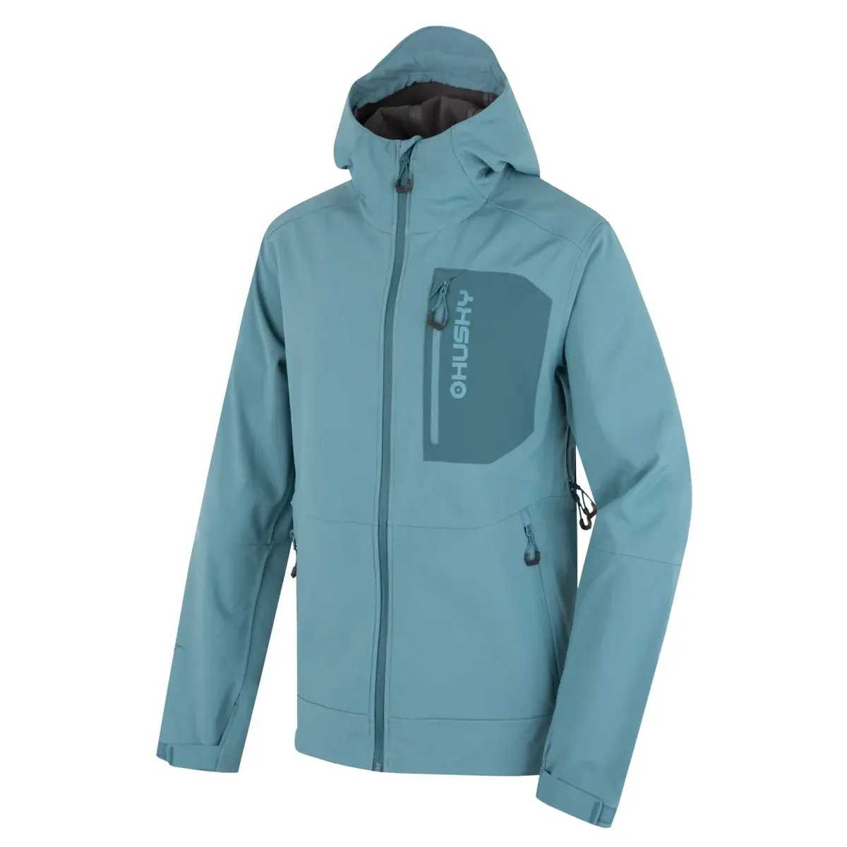 Heren softshelljas Husky Samai M faded blue