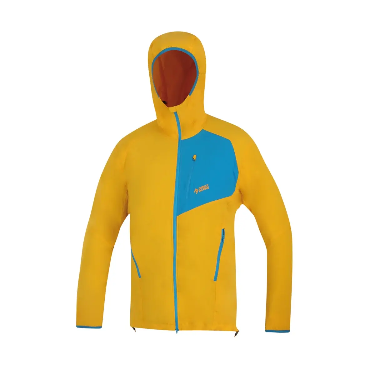 Direct Alpine Heren softshelljas Direct Alpine Dru Light mango/ocean