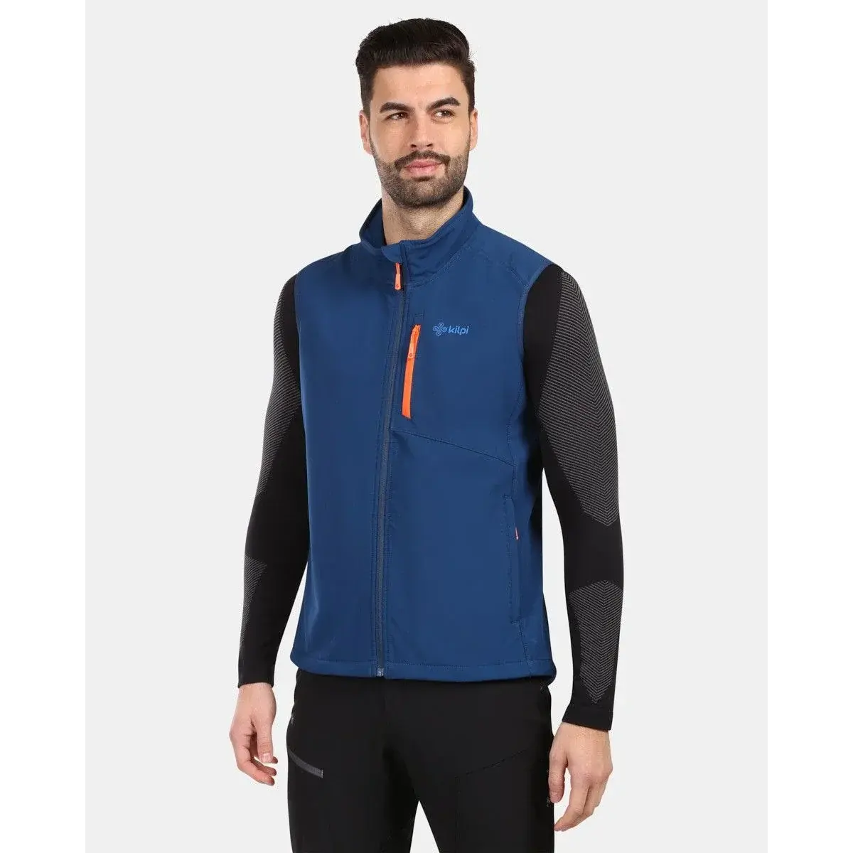 Kilpi Heren softshell bodywarmer Kilpi NOIL-M donkerblauw