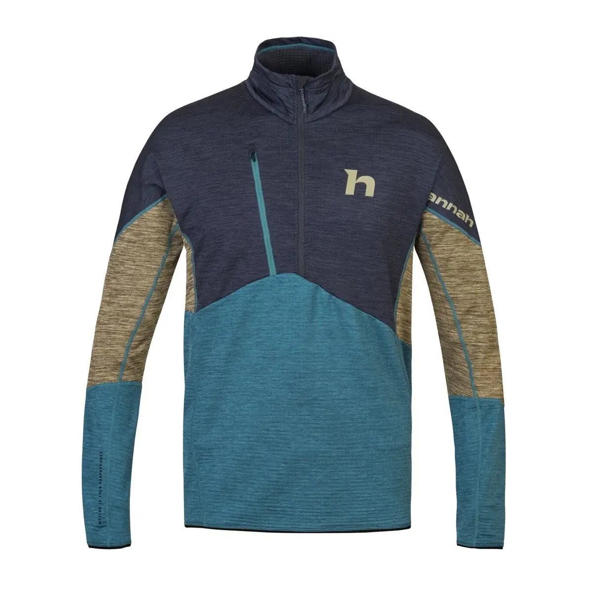 Heren sporttrui Hannah Niro HZ Anthracite/jasper mel