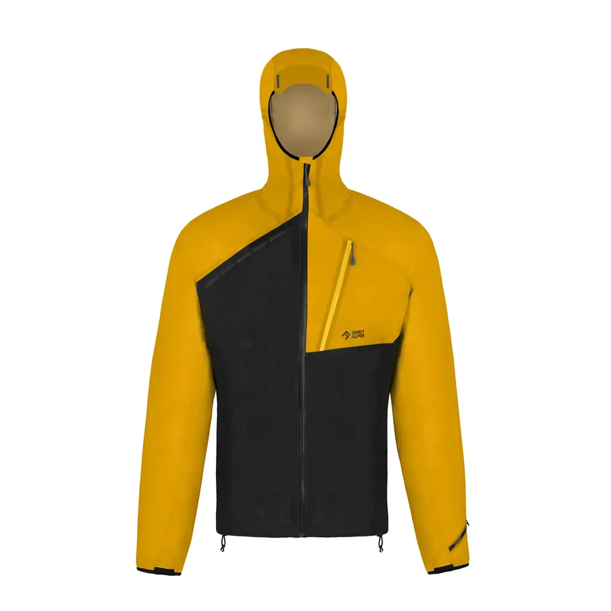 Direct Alpine Heren ultralichte jas Direct Alpine Cyclone black/mango