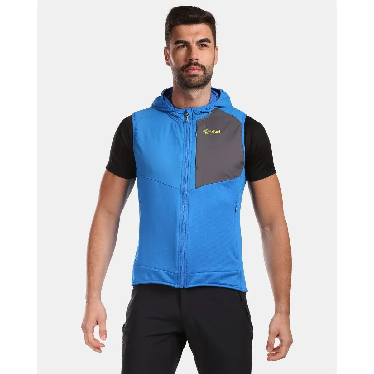 Kilpi Heren sportbodywarmer Kilpi Lenia-W blauw