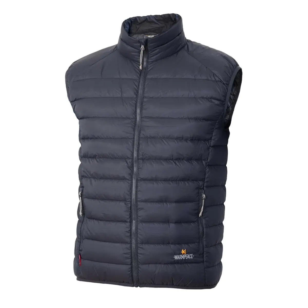 Warmpeace Heren donsbodywarmer Warmpeace Drake raven black
