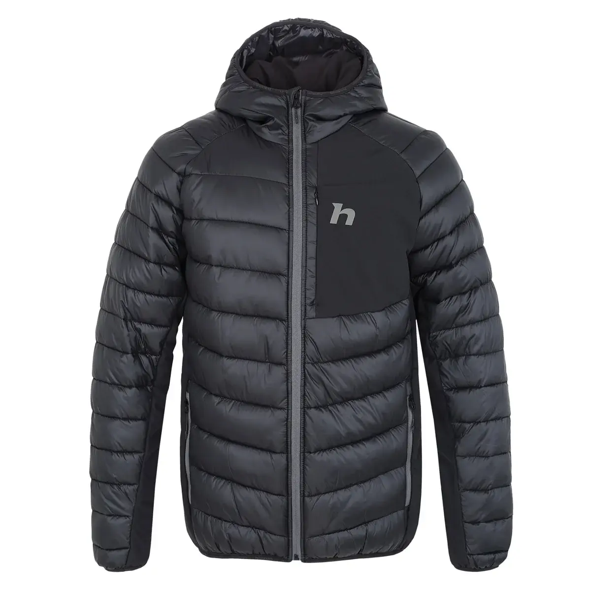 Heren isolatiejas Hannah Revel Hoody Anthracite 2