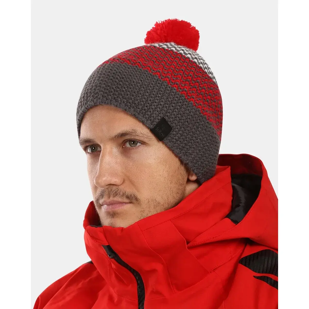 Heren wintermuts Kilpi PAULO-M rood UNI