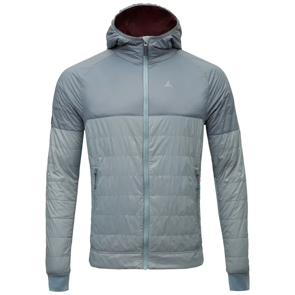 Heren winter outdoorjas Silvini Deruta Cloud-charcoal