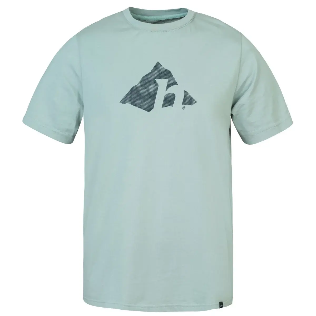 Heren katoenen shirt Hannah Alsek Slate gray