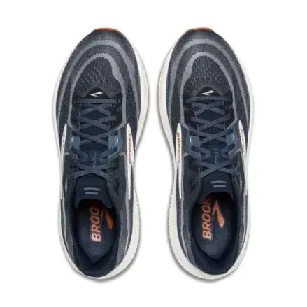 Brooks Heren hardloopschoenen Brooks Ghost 18 M Navy Blazer/Red Earth/Blue