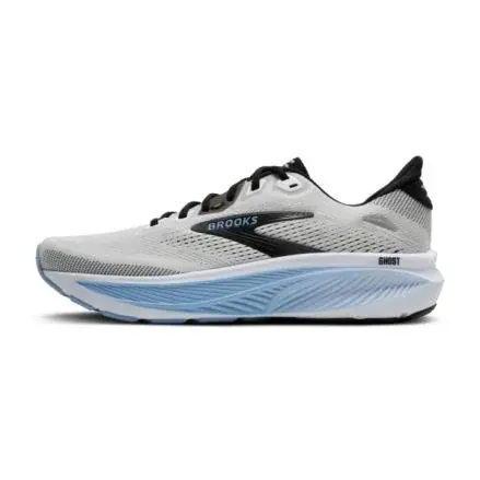 Brooks Heren hardloopschoenen Brooks Ghost 18 M White/Black/Open Air