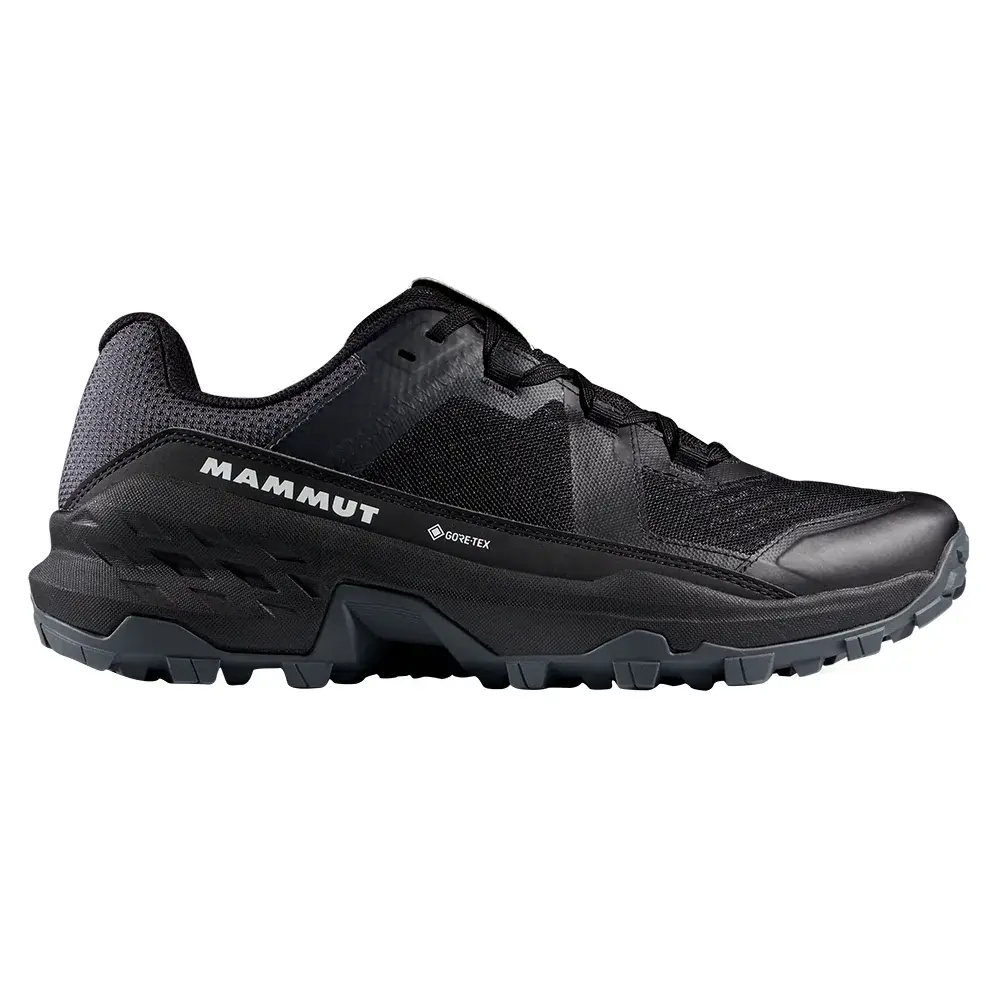 Heren hardloopschoenen Mammut Girun II Low GTX black-steel