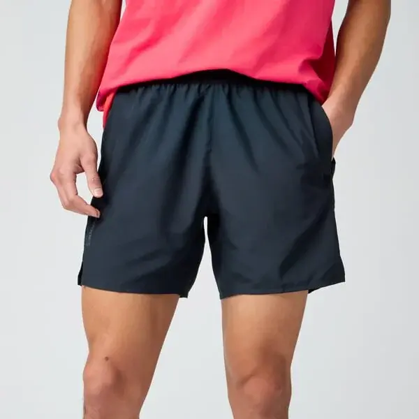 Brooks Heren hardloopshorts Brooks Dash Short M zwart