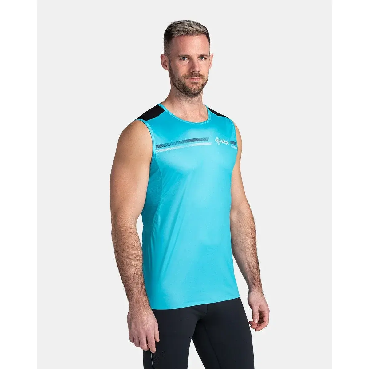 Kilpi Heren hardlooptop Kilpi AMBY-M blauw
