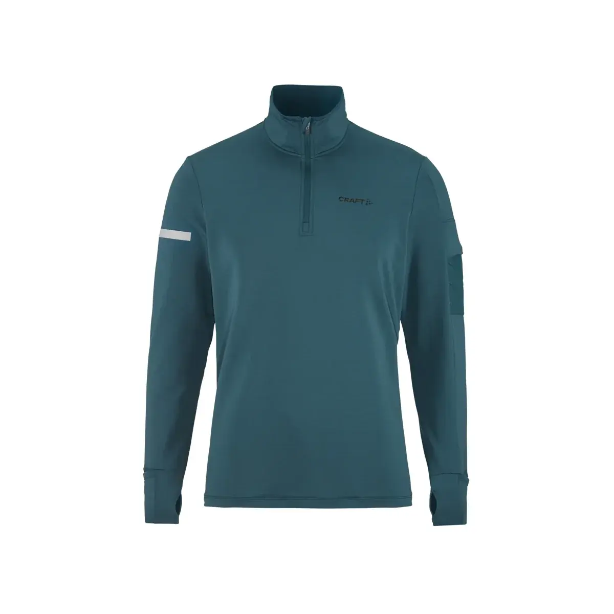 Heren hardloopshirt CRAFT ADV SubZ LS 2 petrol