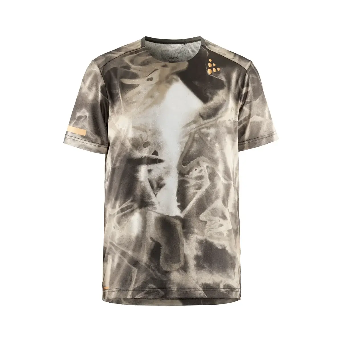 Heren hardloopshirt Craft PRO Hypervent Jacquard bruin