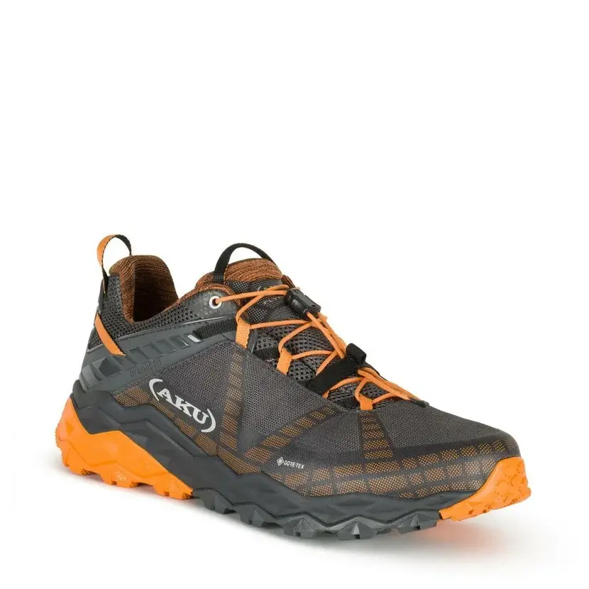 AKU Heren wandelschoenen AKU Flyrock GTX BLACK/ORANGE