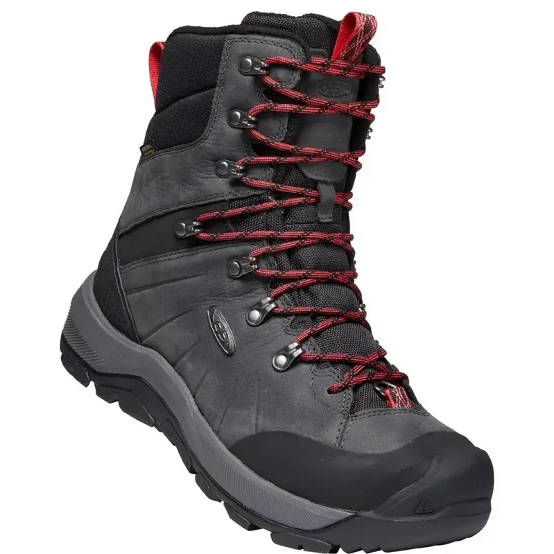 Herenschoenen KEEN Revel IV High Polar M magnet/red carpet