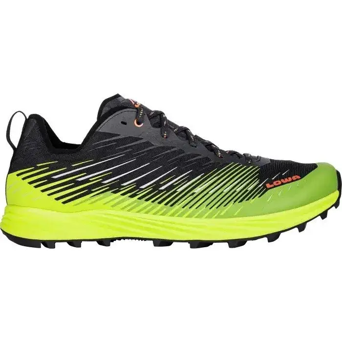 Heren hardloopschoenen Lowa Citux lime/flame