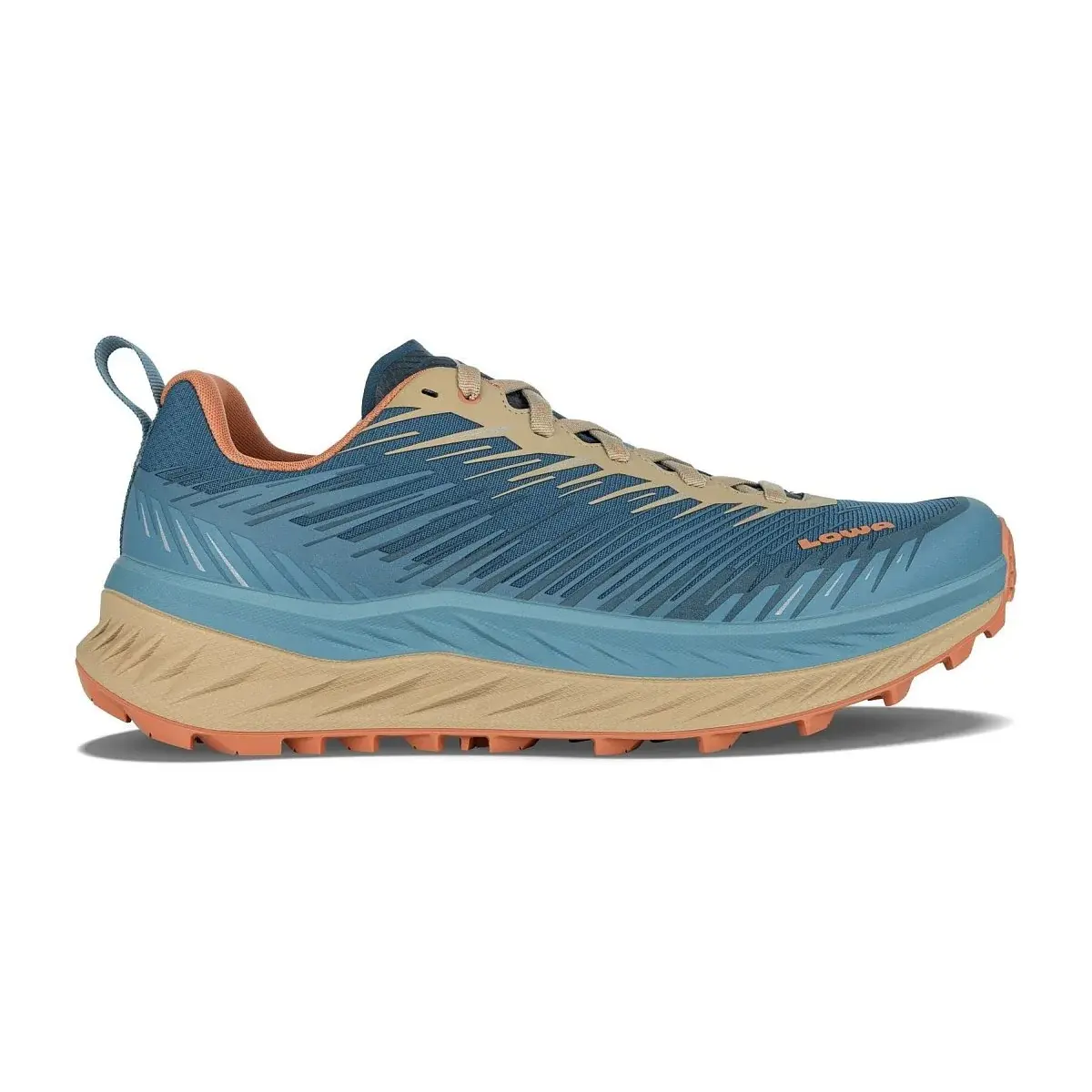 Heren hardloopschoenen Lowa Fortux steelblue