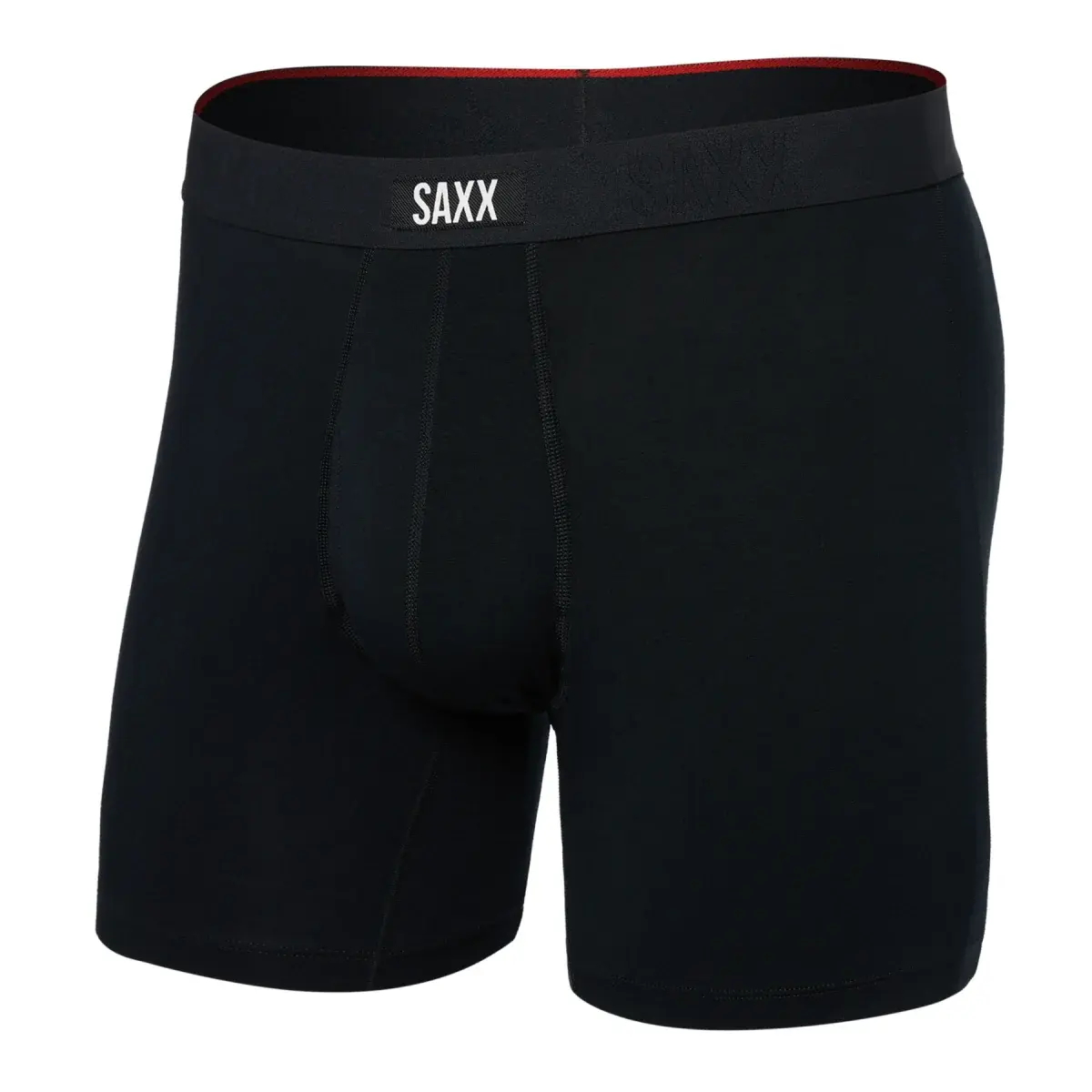 SAXX Herenboxershorts SAXX Vibe Xtra Boxer Brief Fly Black