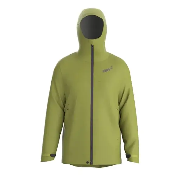 Inov8 Heren waterdichte jas Inov8 Venturelite Jacket FZ M green