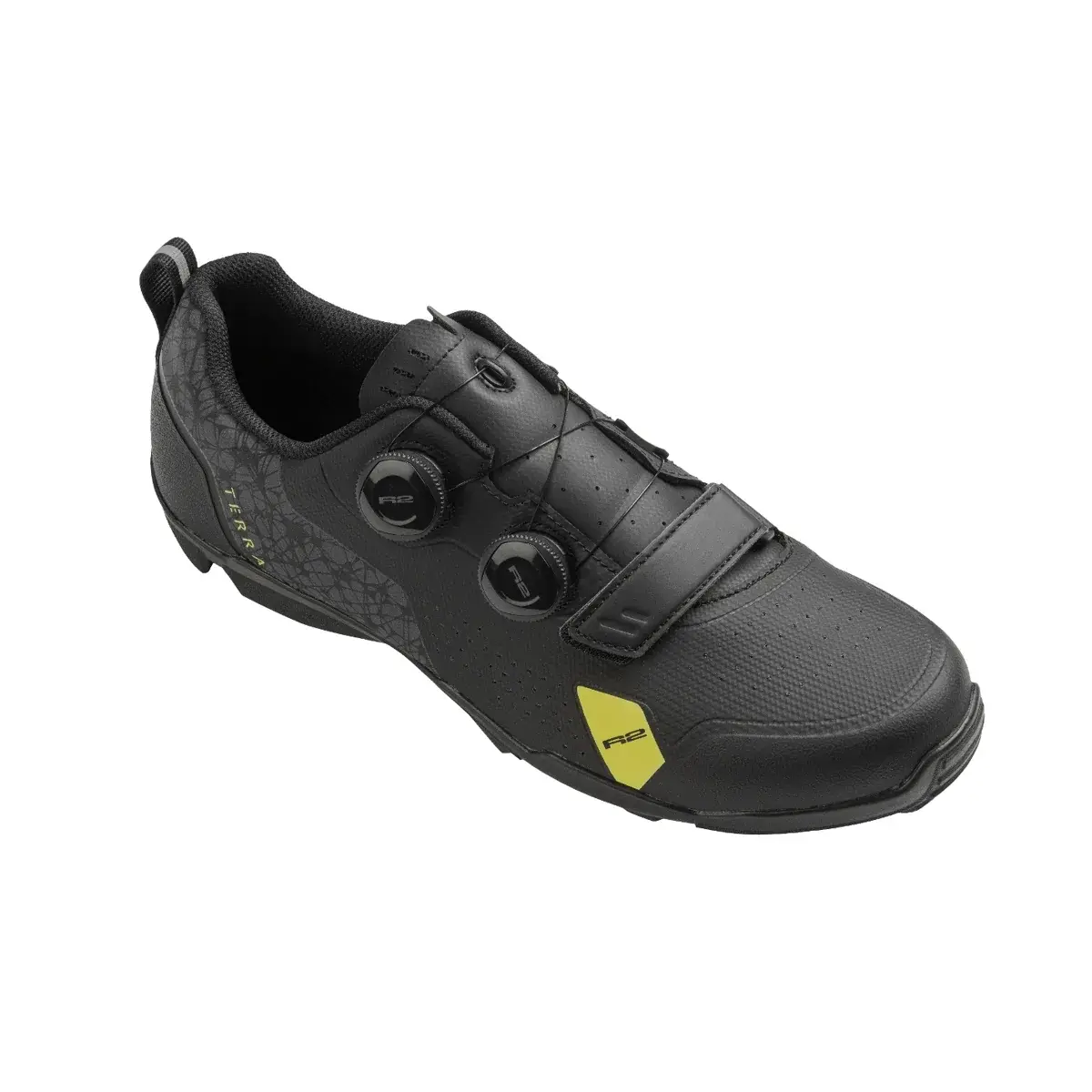 R2 Heren fietsschoenen R2 Terra zwart, grijs ATSH06A