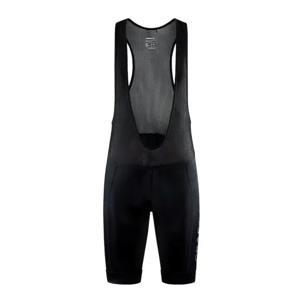 Craft Heren korte fietsbroek met bretels Craft CORE Endur Bib zwart