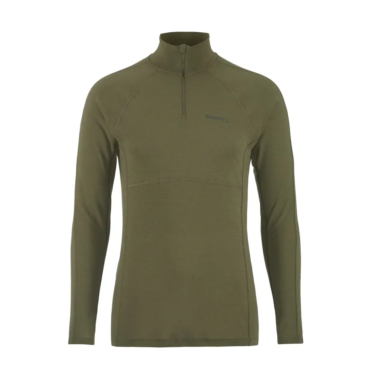 Heren functioneel shirt Craft ADV Wool Merino HZ groen