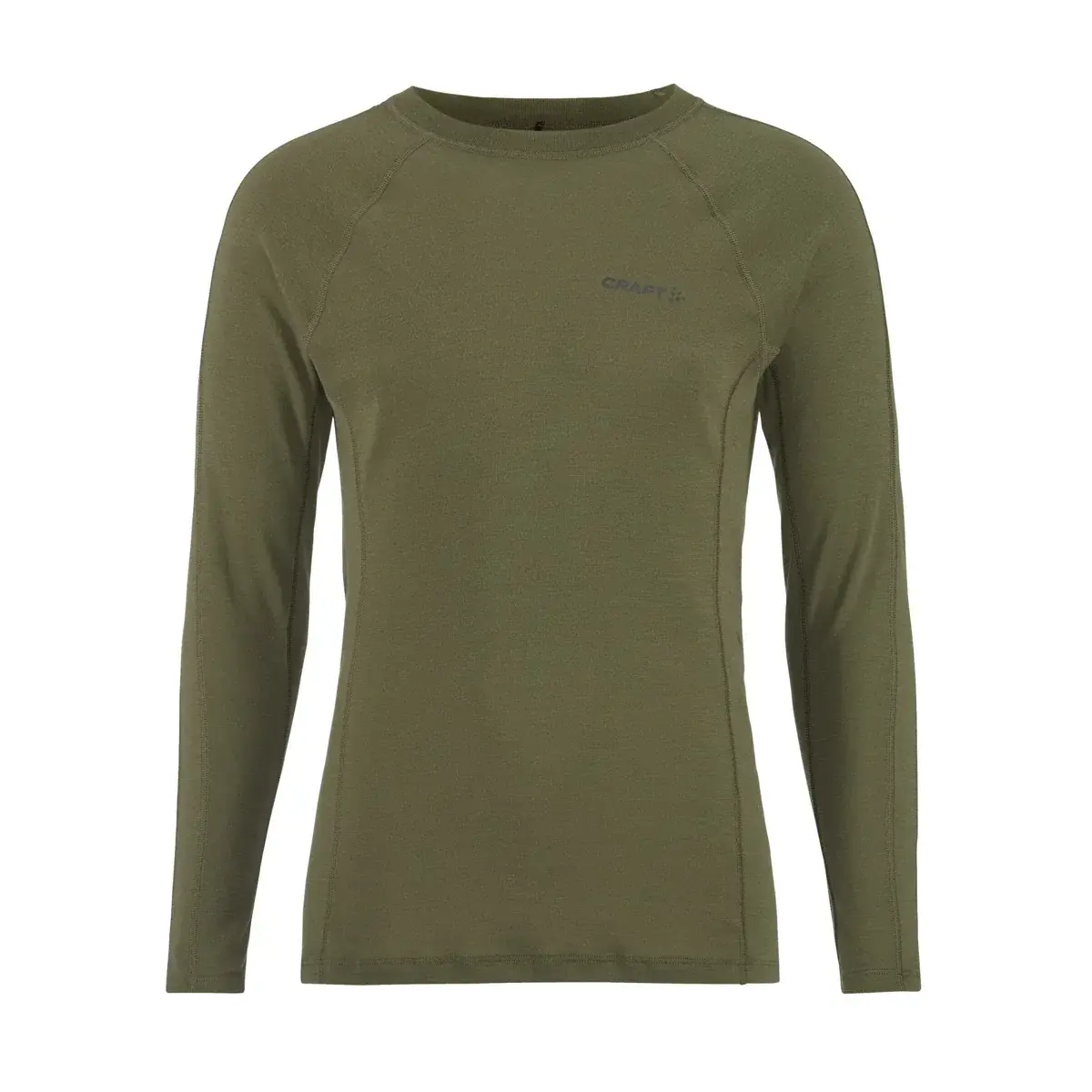 Heren functioneel shirt Craft ADV Wool Merino RN groen