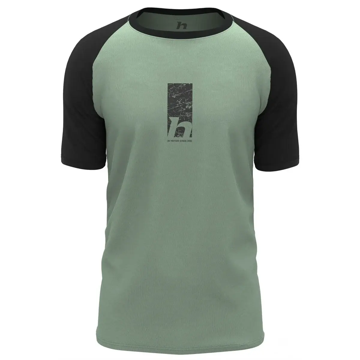 Heren functioneel shirt Hannah Taregan anthracite/lily pad