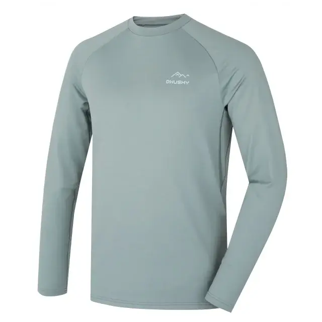 Husky Heren functioneel shirt Husky TROMI M faded green, maat